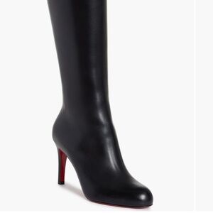 NEW Christian Louboutin Pumppie Knee High Boots 38.5